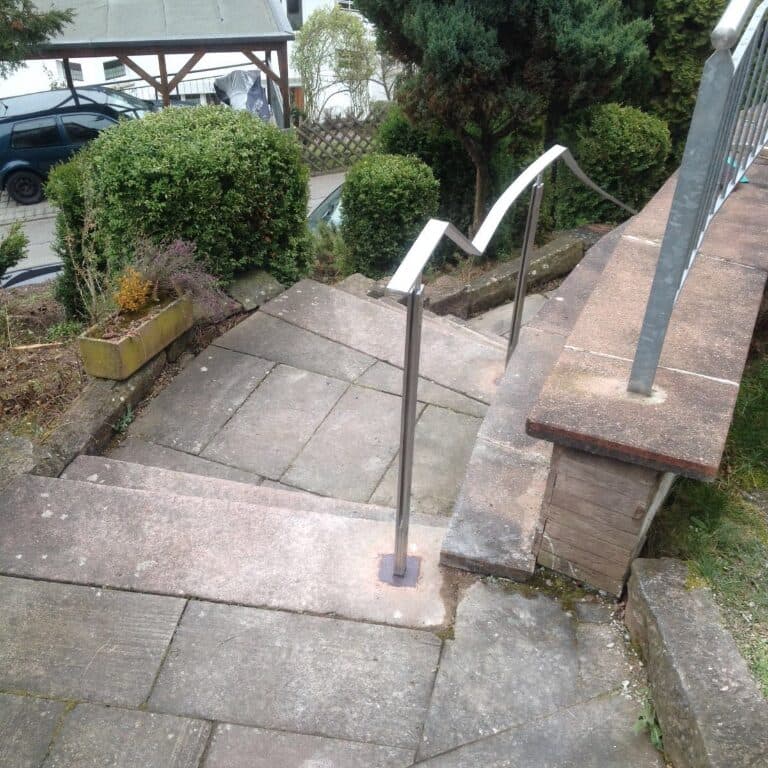 Gartenhandläufe — Projekt 1